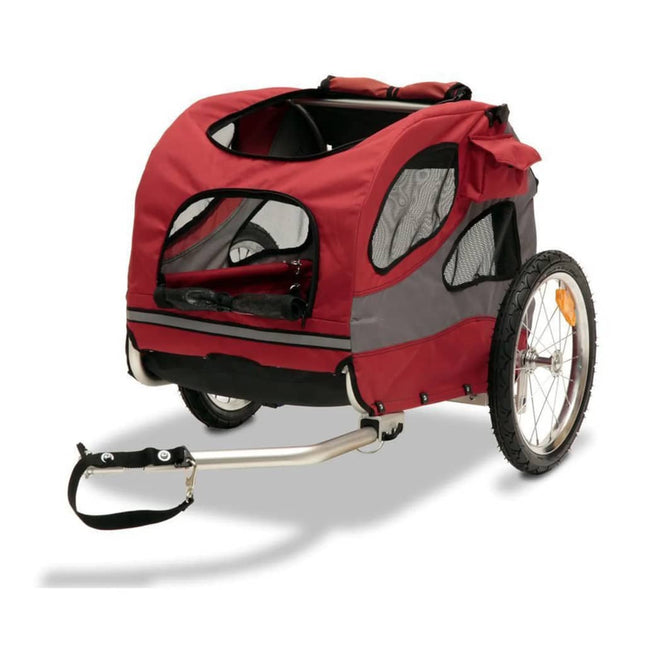 Petsafe Remorque De Vélo Pour Chien Happy Ride M Rouge