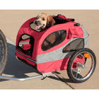 Petsafe Remorque De Vélo Pour Chien Happy Ride M Rouge