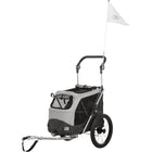 Trixie Remorque De Vélo Pour Chiens M Gris