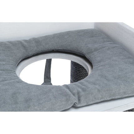 Trixie Griffoir Pour Chat Avec Fonction D'étagère 72X38X110 Cm Gris