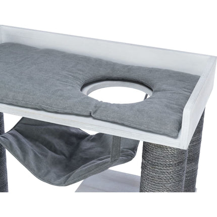 Trixie Griffoir Pour Chat Avec Fonction D'étagère 72X38X110 Cm Gris