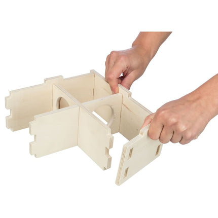 Trixie Maison Pour Rongeurs À 3 Chambres Bois