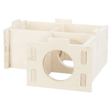 Trixie Maison Pour Rongeurs À 3 Chambres Bois