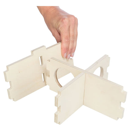 Trixie Maison Pour Rongeurs À 3 Chambres Bois