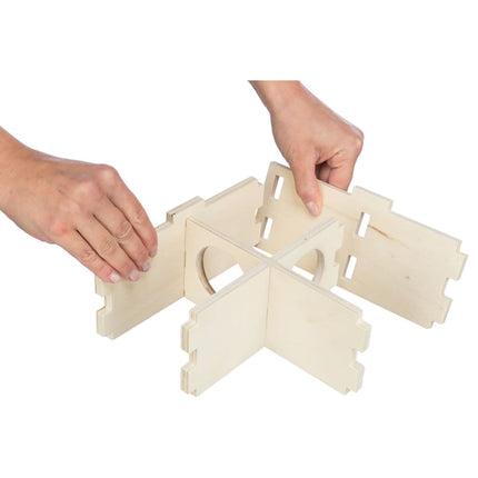 Trixie Maison Pour Rongeurs À 3 Chambres Bois