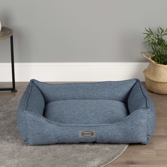 Scruffs Lit Pour Aniaux De Copagnie Anhattan Bleu Deni