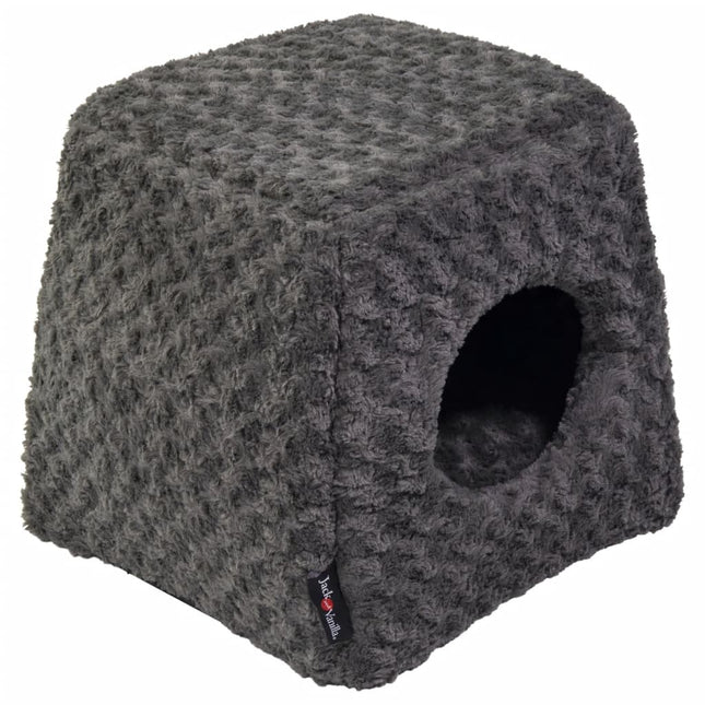 Jack And Vanilla Grotte Pour Animaux De Compagnie Softy S Gris Rosette Vert