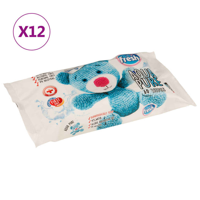 Lingettes Pour Bébé 12 Paquets 720 Lingettes