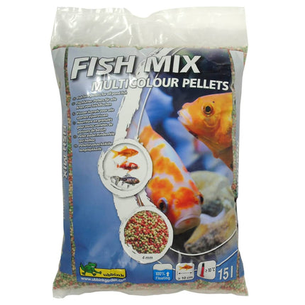 Ubbink Nourriture Pour Poissons Fish Mix Multicolour Pellets