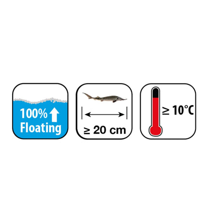 Ubbink Nourriture Pour Poissons Heiko Sturgeon Energy Menu 6 Mm 3 L