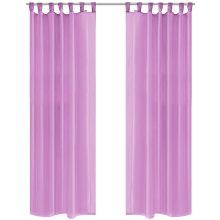 Rideau Fin 2 Pcs