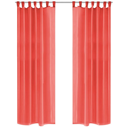 Rideau Fin 2 Pcs