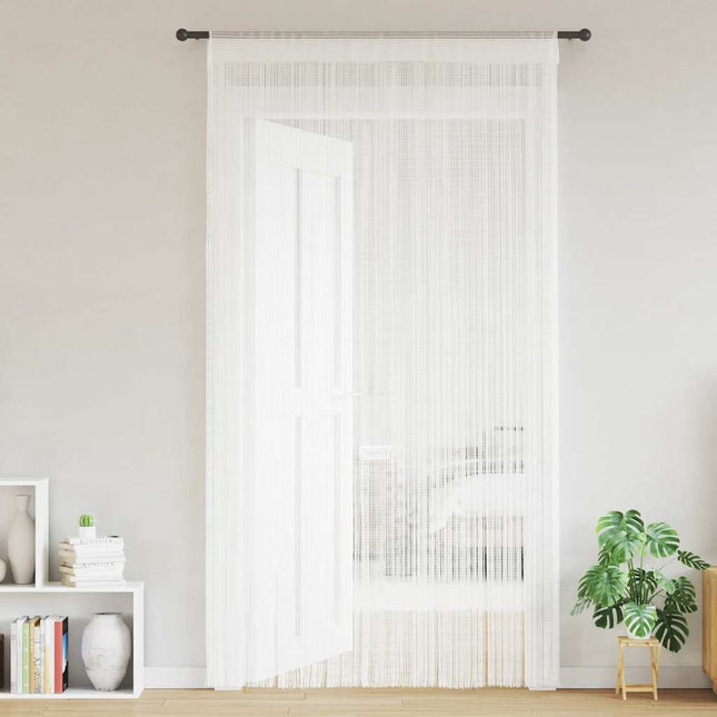 Rideau En Fils 2 Pcs 100 X 250 Cm