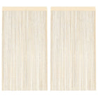 Rideau En Fils 2 Pcs 100 X 250 Cm