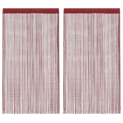 Rideau En Fils 2 Pcs 100 X 250 Cm