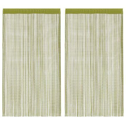 Rideau En Fils 2 Pcs 100 X 250 Cm