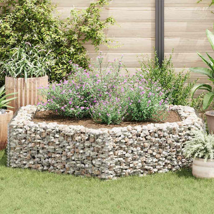 Lit Surélevé À Gabion Hexagonale