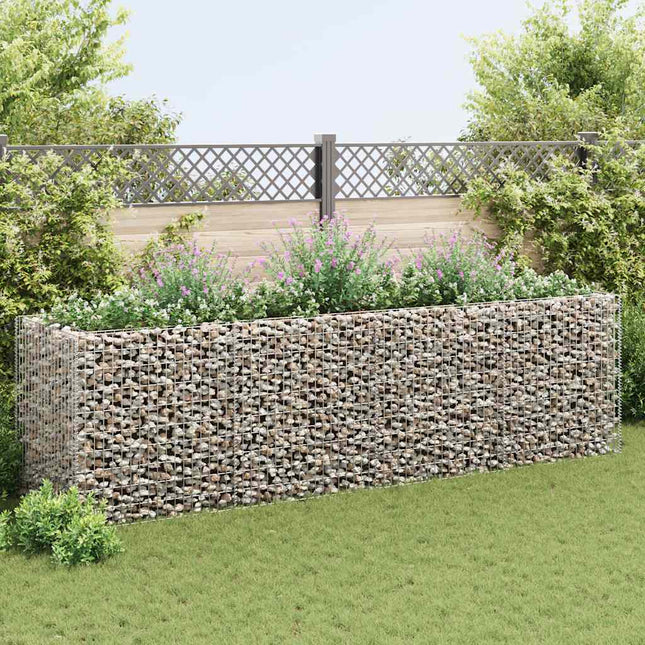 Lit Surélevé À Gabion Acier