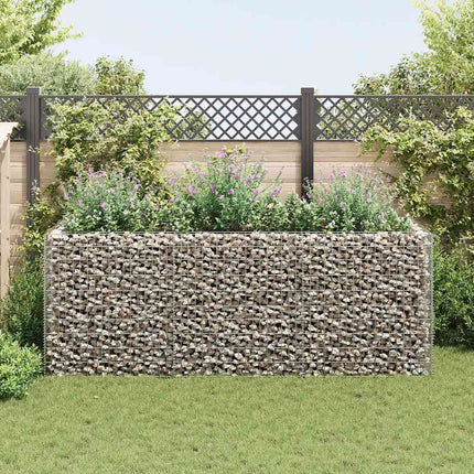 Lit Surélevé À Gabion Acier