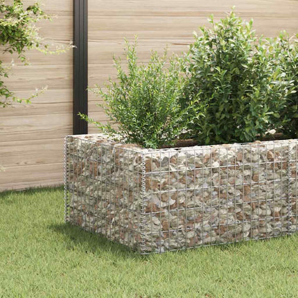 Lit Surélevé À Gabion Acier