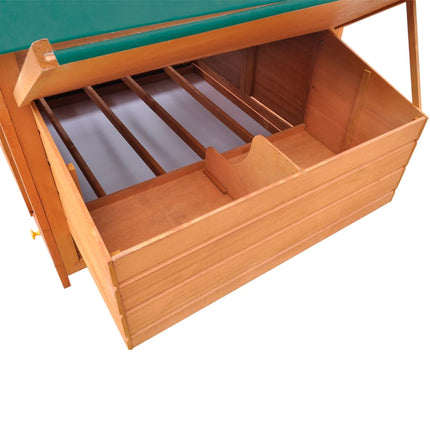 Poulailler Bois 157X97X110 Cm