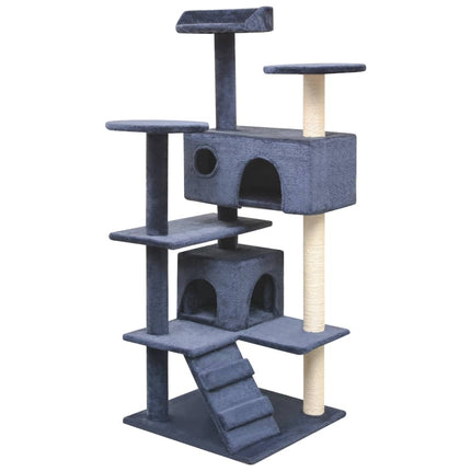 Arbre À Chat Avec Griffoirs En Sisal 125 Cm