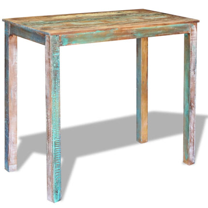 Table De Bar Bois Massif De Récupération