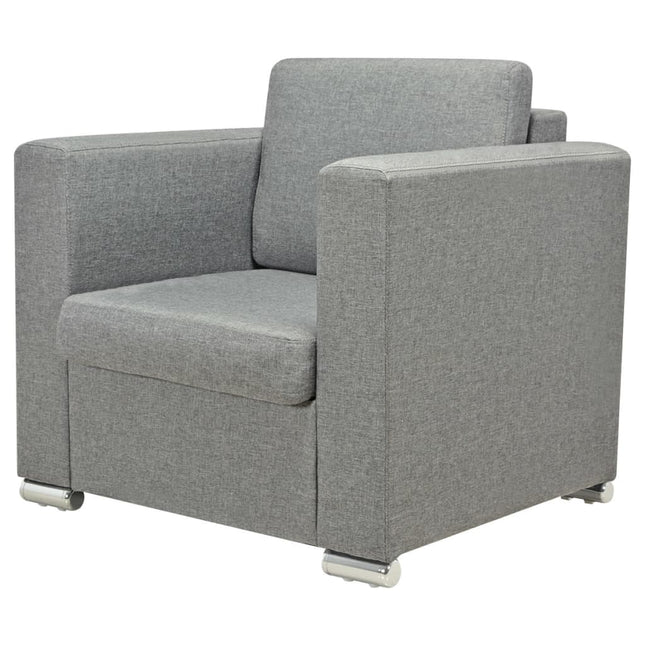 Fauteuil Gris Foncé Tissu