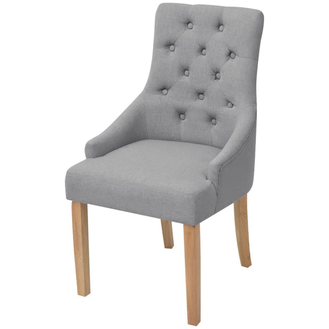 Chaises À Manger Lot De 2 Tissu