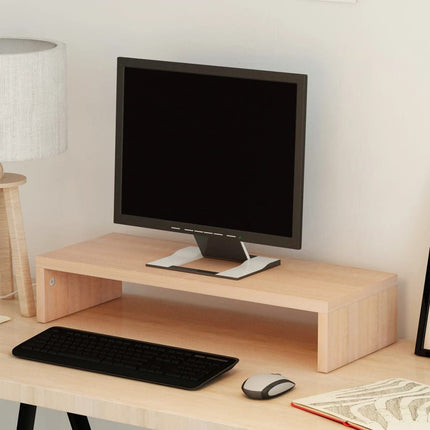 Support De Moniteur Bois D'ingénierie 60X23,5X Beige