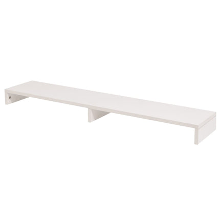 Support De Moniteur Bois D’ingénierie 60X23,5X Blanc