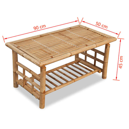 Table Basse Bambou