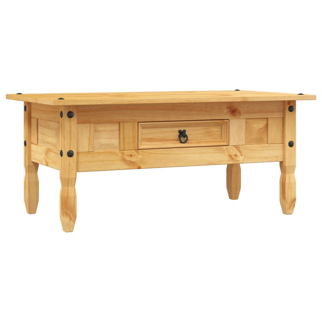 Table Basse Pin Mexicain Gamme Corona 100 X 55 X 44 Cm