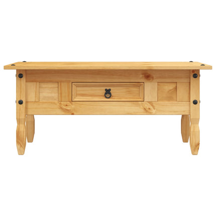 Table Basse Pin Mexicain Gamme Corona 100 X 55 X 44 Cm