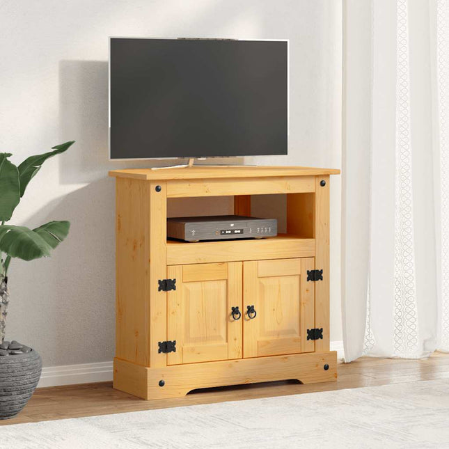 Table Console Gamme Corona Pin Mexicain 80X43X78 Cm