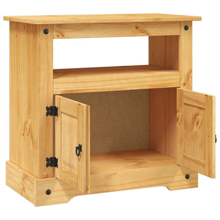 Meuble Tv Gamme Corona Pin Mexicain 80X43X78 Cm