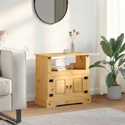 Meuble Tv Gamme Corona Pin Mexicain 80X43X78 Cm