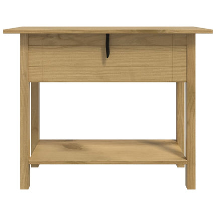 Table Console Gamme Corona Pin Mexicain 93X34,5X73 Cm