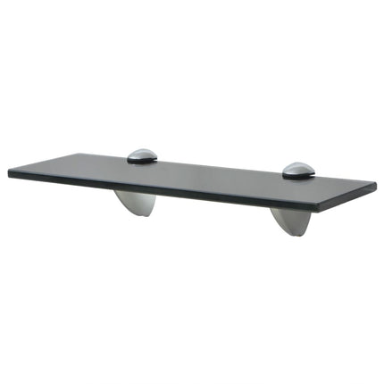 Étagère Murale En Verre 8 Mm Noir