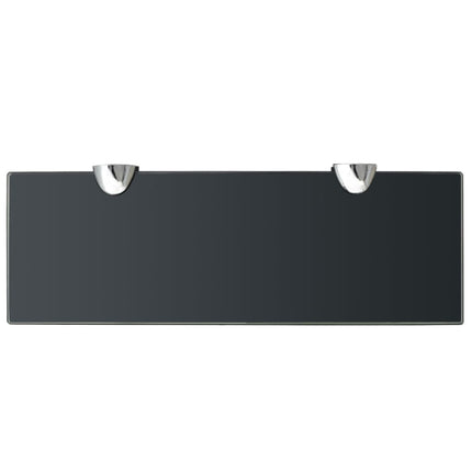 Étagère Murale En Verre 8 Mm Noir