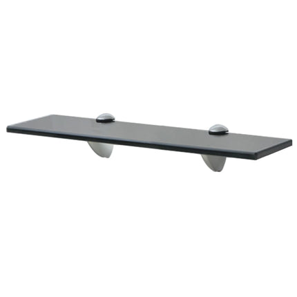 Étagère Murale En Verre 8 Mm Noir
