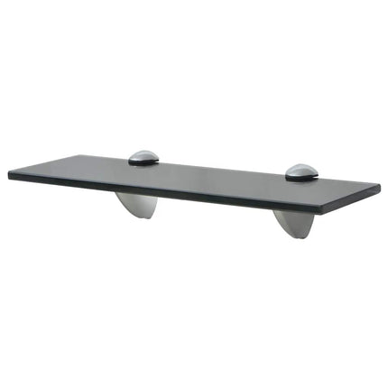 Étagère Murale En Verre 8 Mm Noir