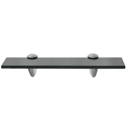 Étagère Murale En Verre 8 Mm Noir