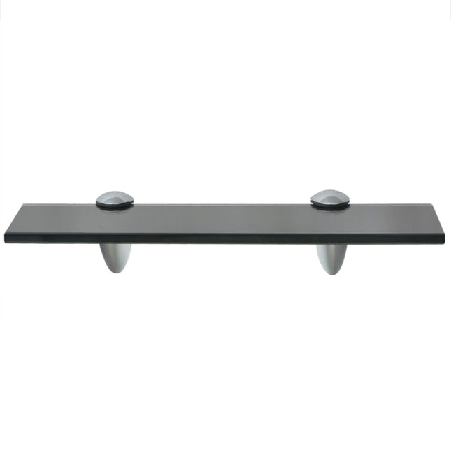 Étagère Murale En Verre 8 Mm Noir