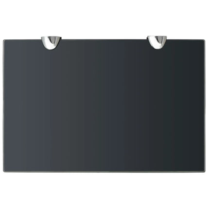 Étagère Murale En Verre 8 Mm Noir