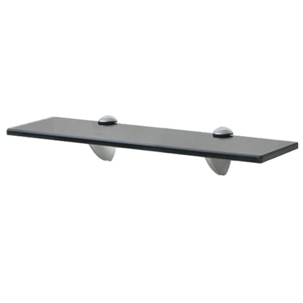 Étagère Murale Verre 8 Mm Noir