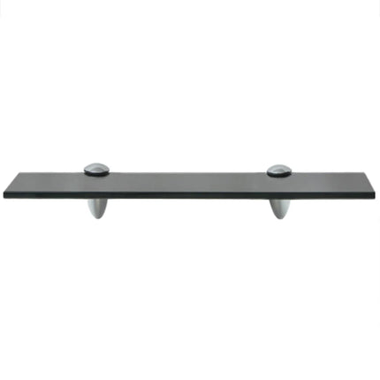 Étagère Murale Verre 8 Mm Noir