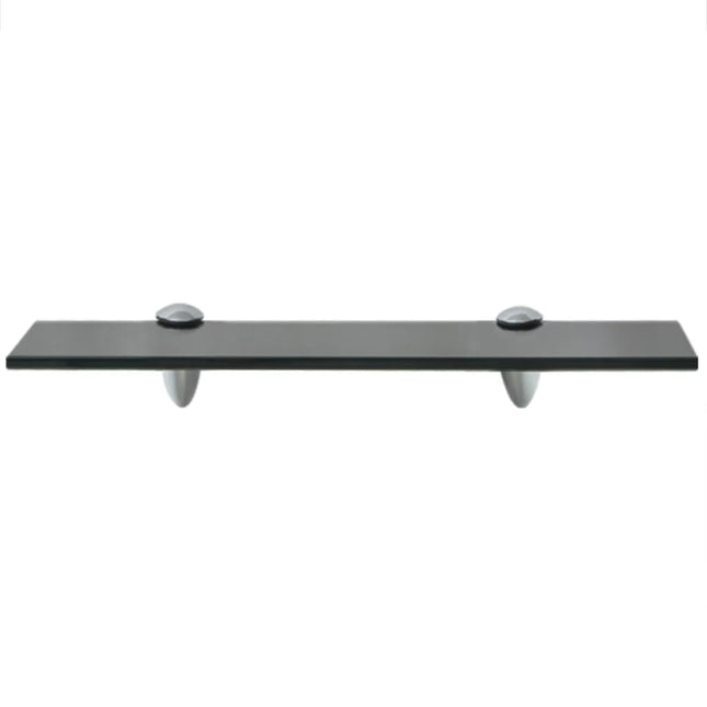 Étagère Murale Verre 8 Mm Noir