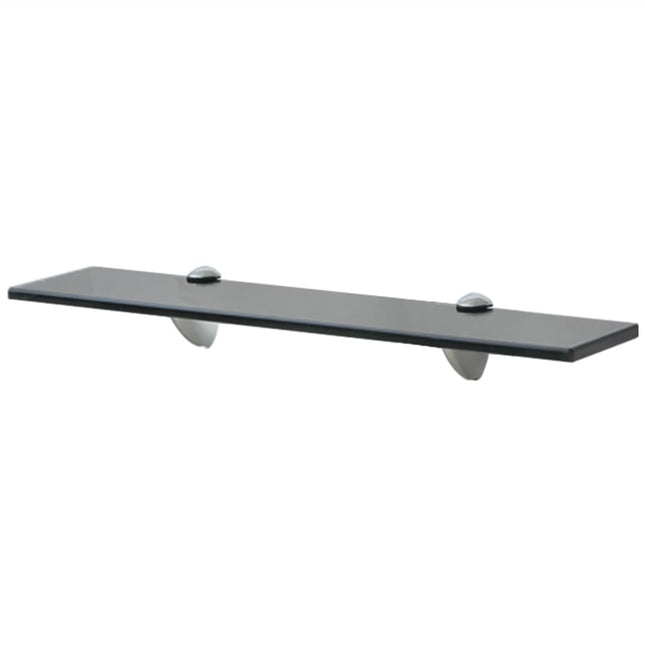 Étagère Murale Verre 8 Mm Noir