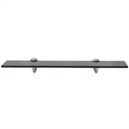 Étagère Murale Verre 8 Mm Noir